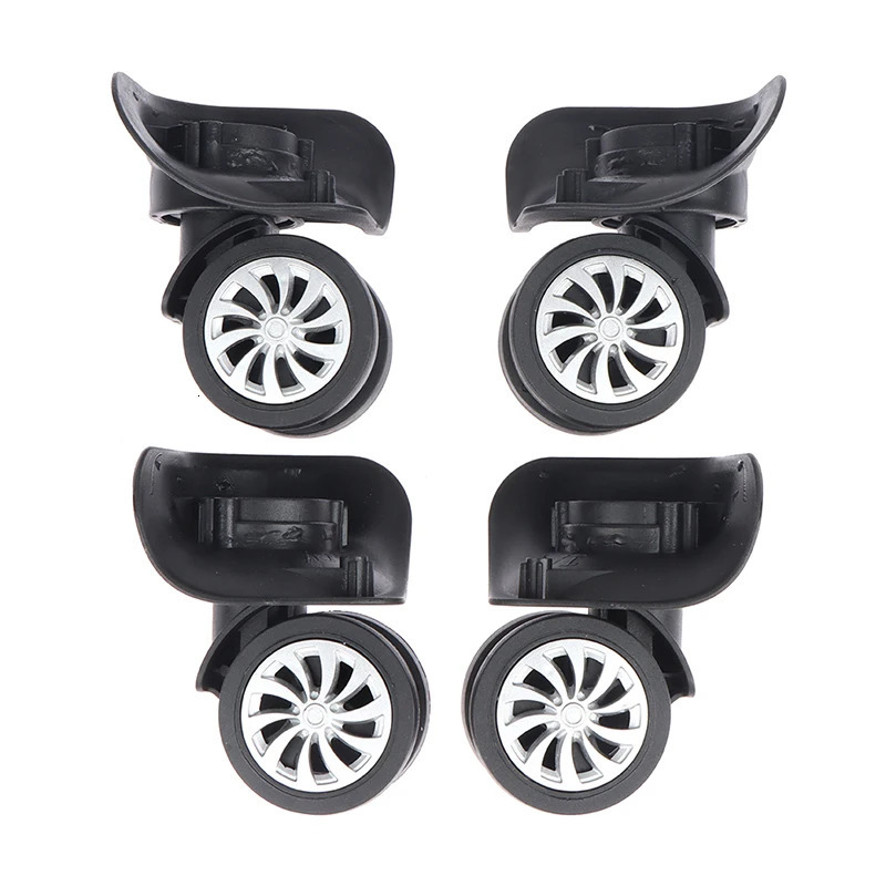 4Pcs Suitcase Luggage Universal 360 Degree Swivel Wheels Trolley Wheel Tools 251031