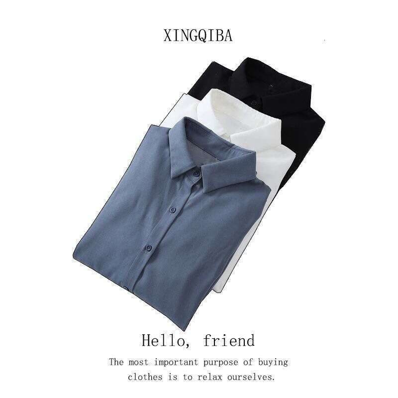 Women's Shirt With Unique Design, Spring New Korean Style, Loose Fit, Slimming Lantern Sleeve, Layered Elegant Top B5