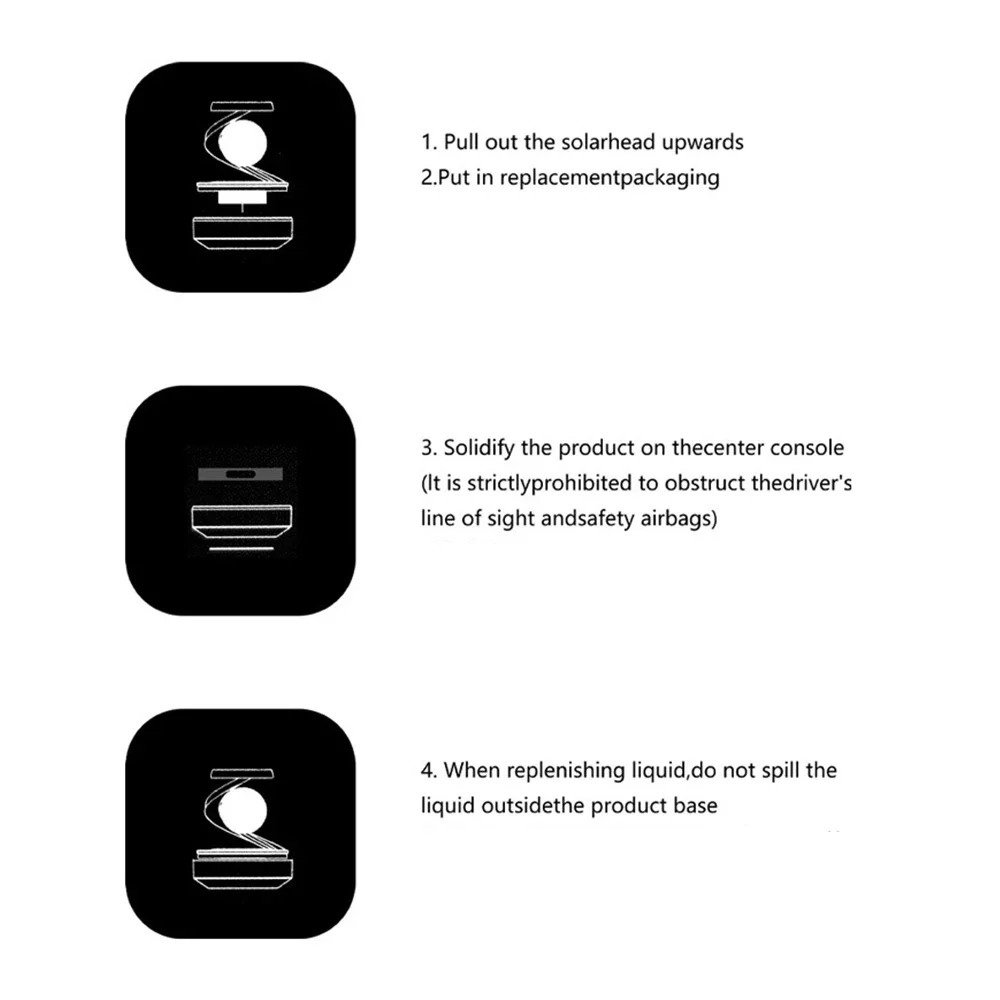 Solar Car Air Freshener Interstellar Levitation Rotating Auto Flavoring Car Perfume Deodorant Diffuser Interiors Accessories 251104