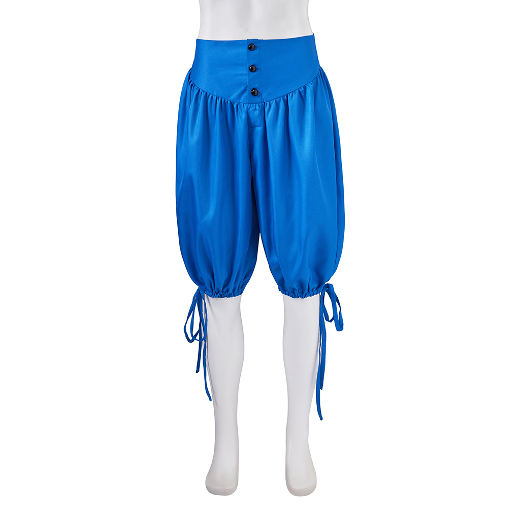 Medieval Renaissance Pants Vintage Pirate High-Waisted Stage Performance Bell-Bottom Pants Men's Pirate Pants WGPS235337