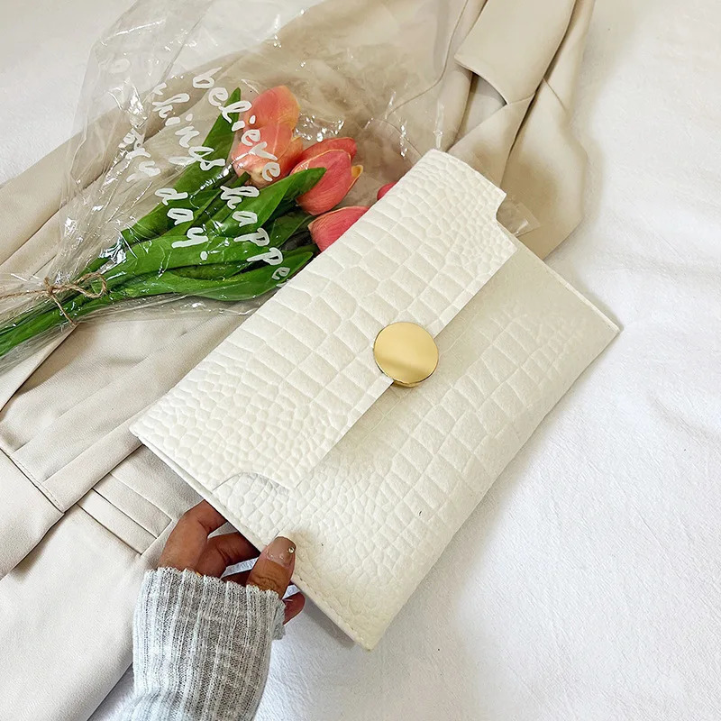 Womens felt wallet womens coin wallet large capacity fashionable small coin envelope solid candy colored handbag 250402