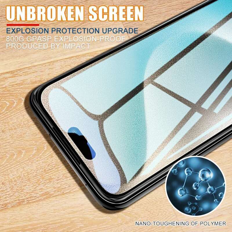 4Pcs 9H Hardness Tempered Apple 14 15 16 Pro Max Screen Protector For iPhone 13 mini Transparent Glass Film