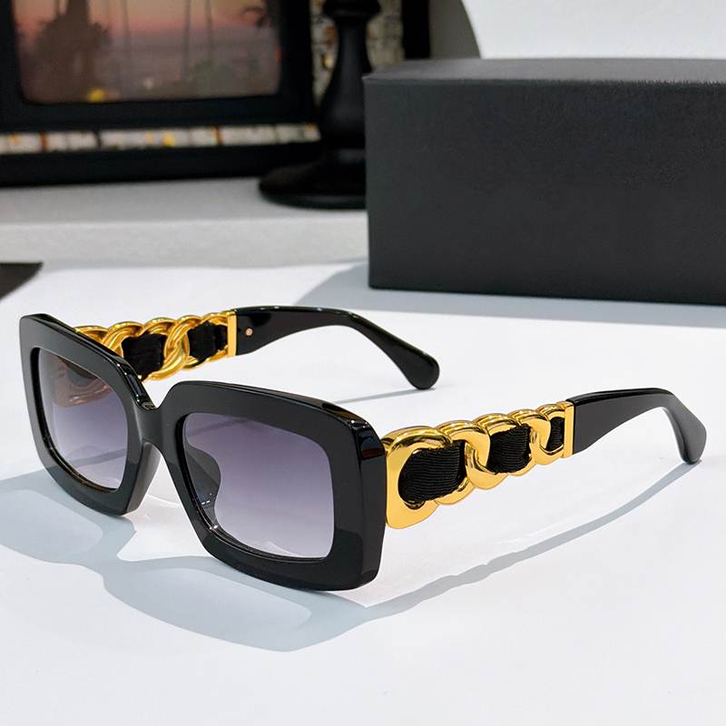 Designer Sunglasses Fashion Metal and Silk Rectangle Eyewear 9183 Womens And Mens Luxury Sunglasses Outdoor Goggles UV400 Glasses With Box