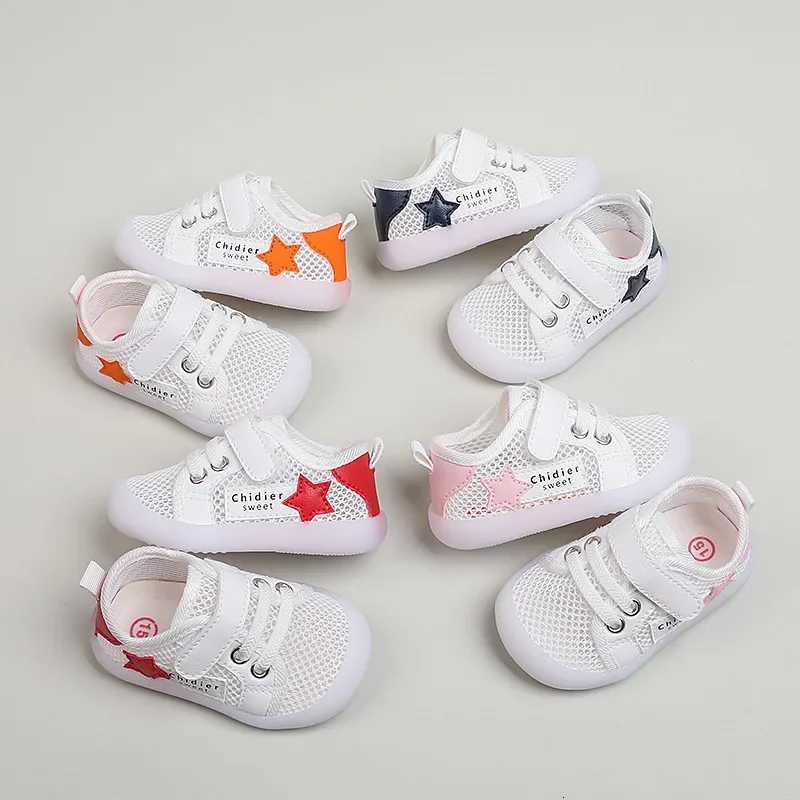 Kids Shoes Boys Girls Breathable Soft Bottom Casual Shoes Breathable Mesh Anti-slip Wearable Toddler Baby ShoesT251105