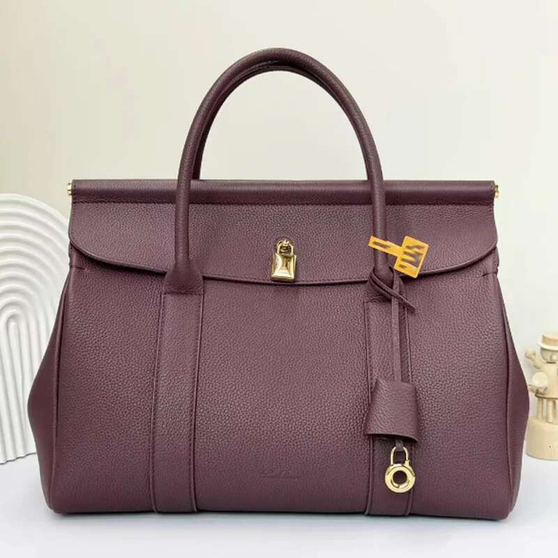 New Trendy Genuine Leather Women Casual Totes Ladies Large Shoulder Bag Versatile Handbags High Quality Female Crossbody