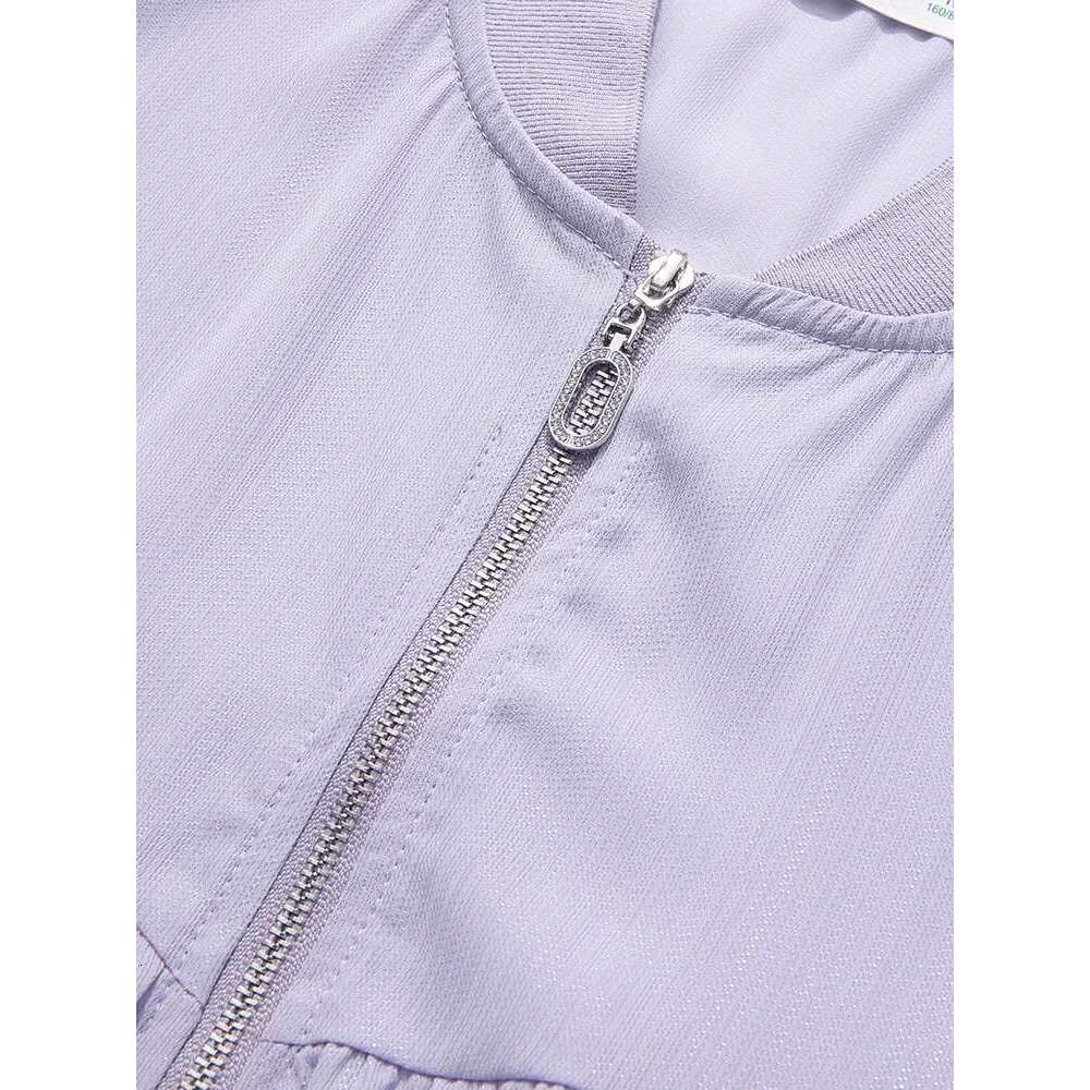 Soft Texture Thin Women Short Jacket Baseball Uniform Spring New Casual Free Fashion Woman Clothes