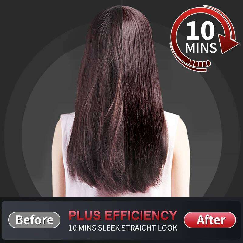 KSKIN Top Hot Sale Straightener 2 In 1 Mini Brush Multifunctional Professional Flat Iron Hair Comb Xiusiyuan251105