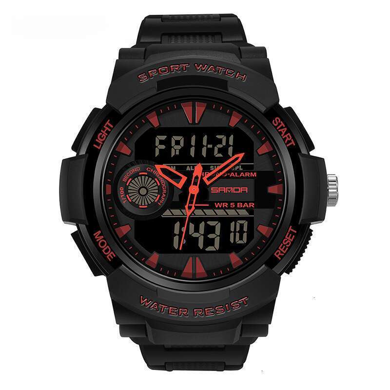 DHwatches Sanda Brand Men's Fashion Korean Casual Simple Sports Multi-Function Electronic Watch
