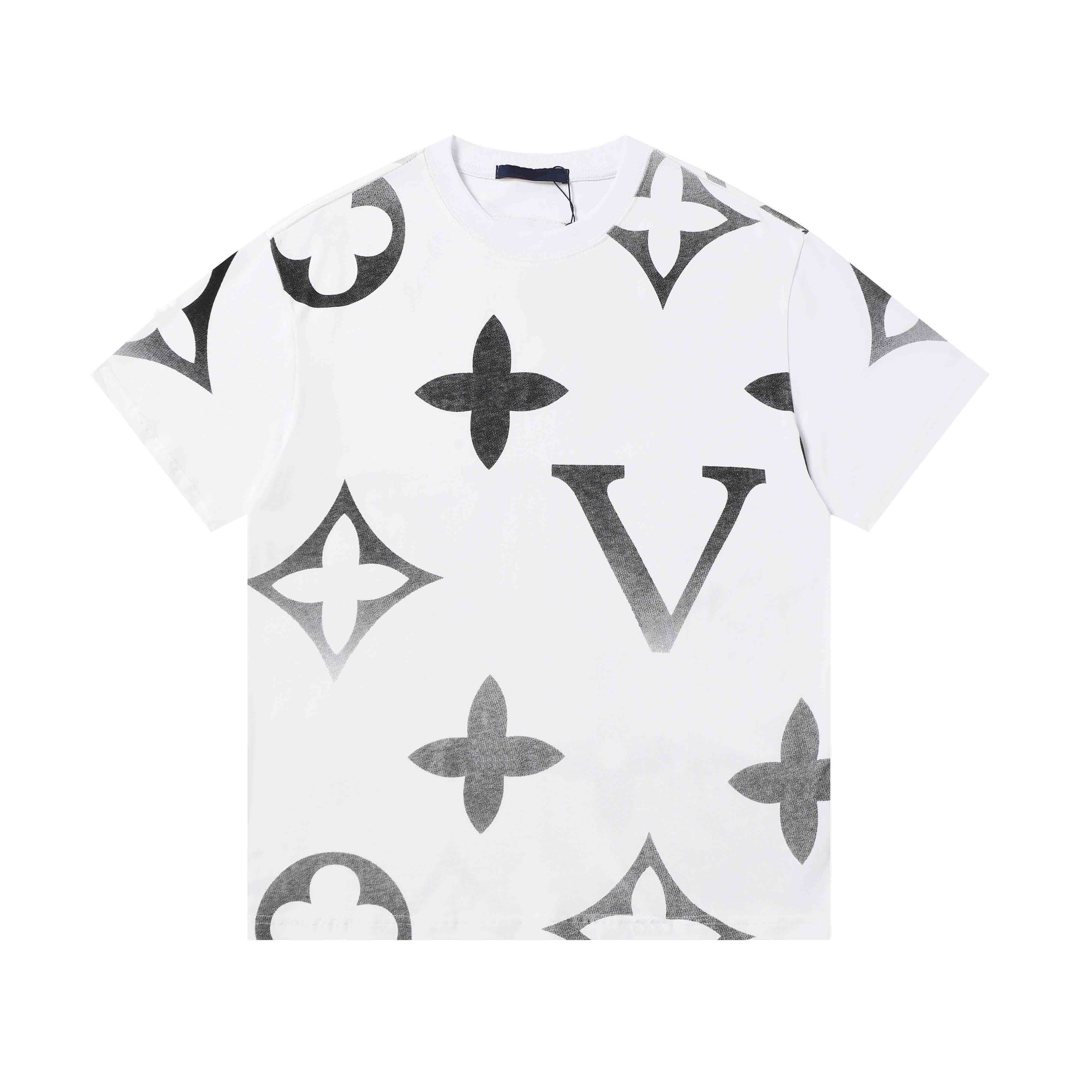 Summer Men Women Designers T Shirts Loose Oversize Tees Apparel Fashion Tops Mans Casual Chest Letter Shirt Luxury Street Shorts Sleeve Clothes Mens Tshirts S-2XL