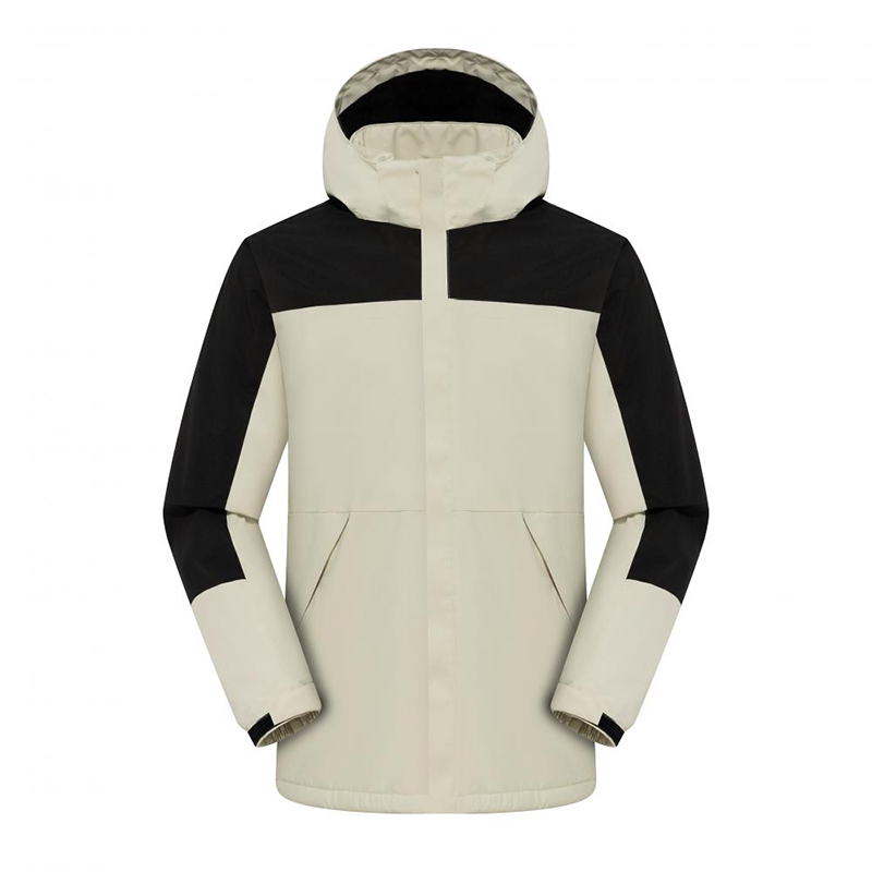 Autumn and winter color blocking outfit, waterproof one-piece assault suit, customized workwear, early autumn hiking windbreaker