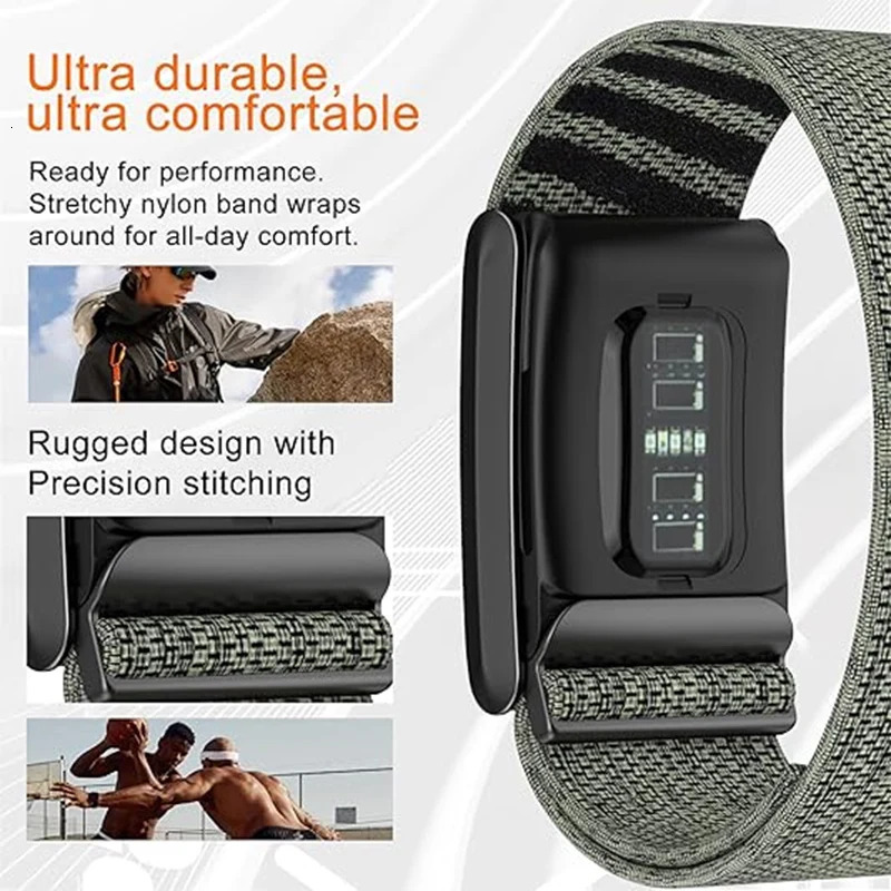 Nylon Sport Band Compatible with Whoop Band 40/50 Strap Men Women with Bumper Case Breathable Nylon Adjustable Waterproof 251104