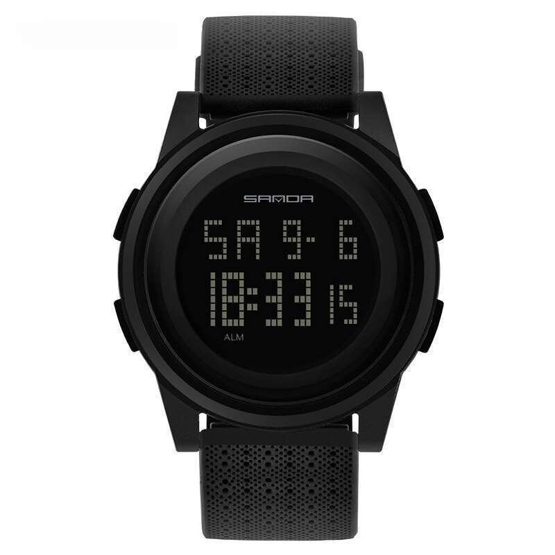 DHwatches SANDA Electronic for Teenagers Sports LED Korean Creative Fashion Unisex Watch