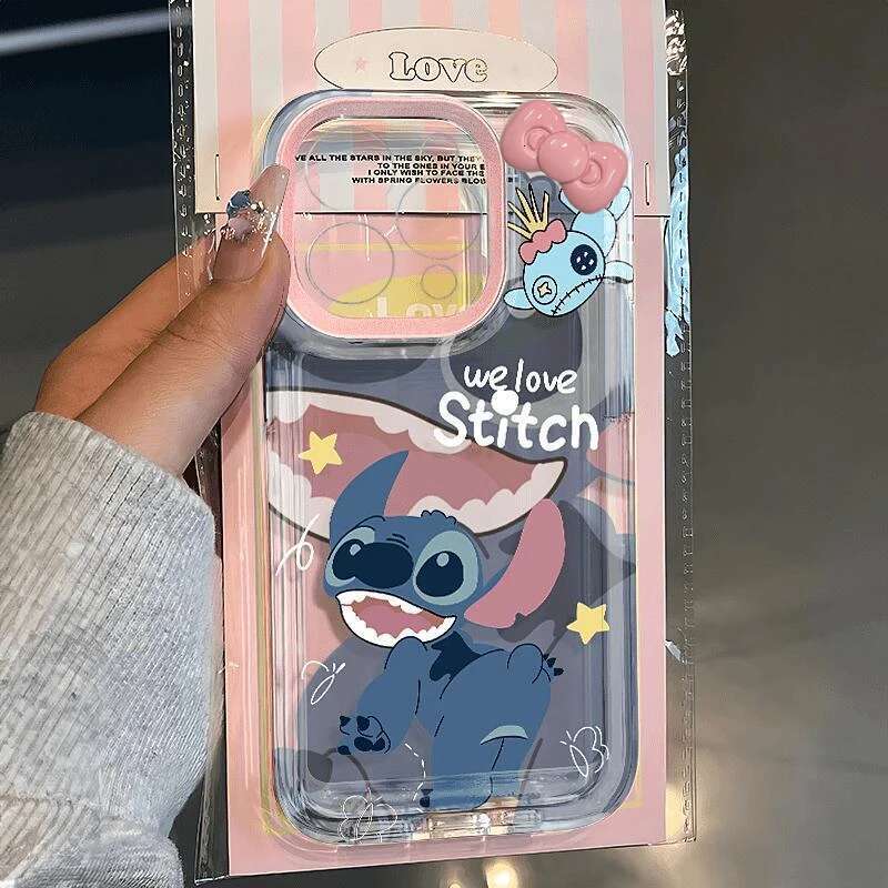 New Clear So Cute Phone Case For iPhone 16 15 14 13 12 11 Pro Max XR XS 7 8 Plus Kawaii Y2K Soft Transparent Cover