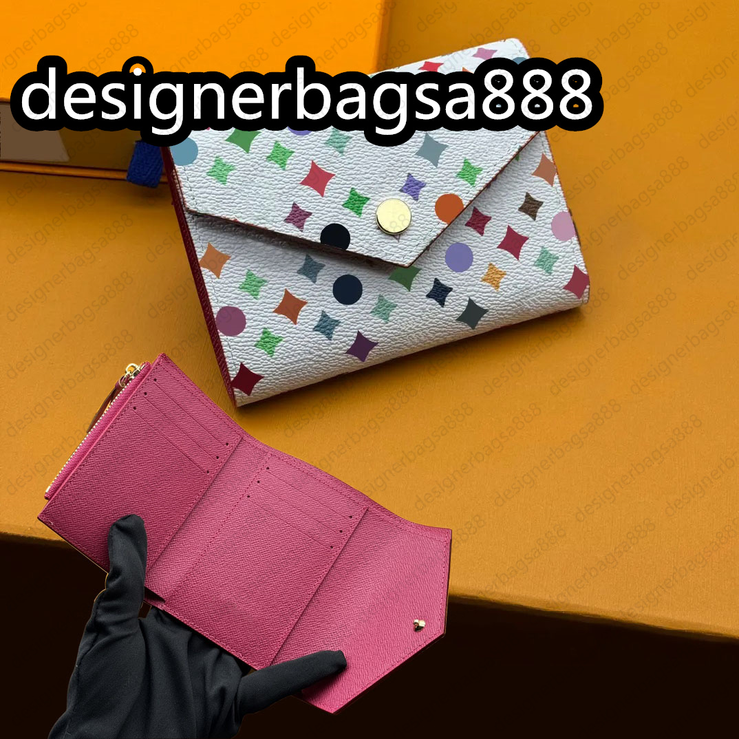 Top takashi murakami wallet Designer wallet Sac card holder Womens Mens lisa zippy wallets rosalie coin purse Leather Luxury id cardholder pouch key holder keychain