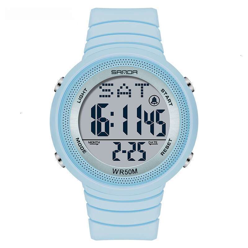 DHwatches Sanda Brand Hot-Selling Electronic Simple Personality Luminous Men and Women Wristwatch Multi-Functional Student Outdoor Sports Watch