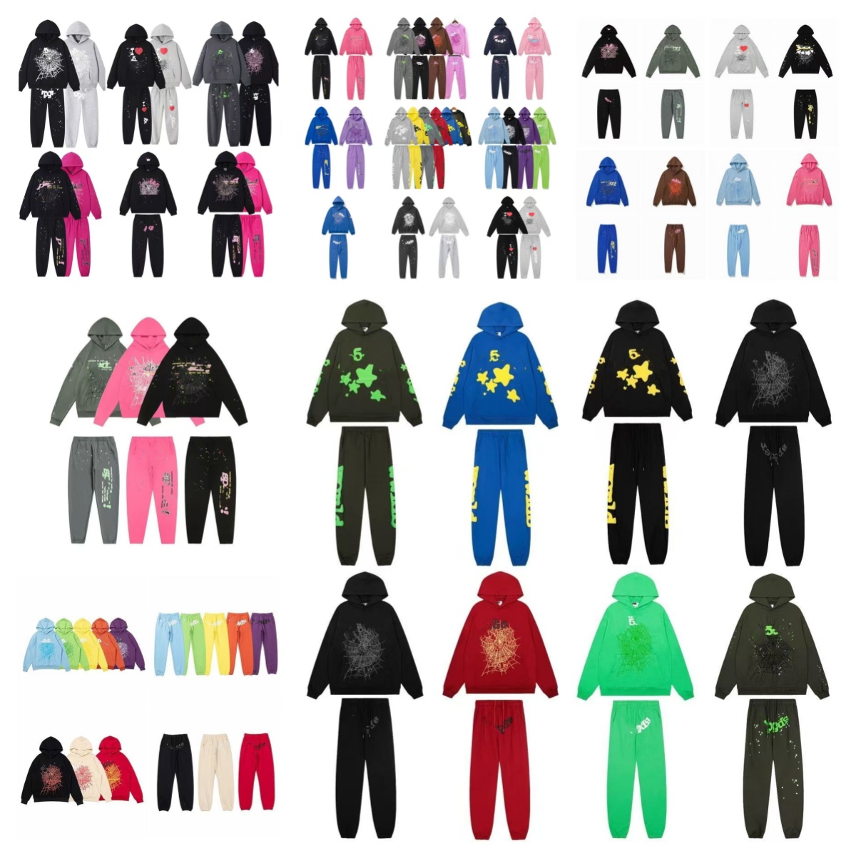 Foam letters designer hoodie tracksuit mens women Sweatshirt Jacket sweatpants hoodies for men tech fleece Pants Outdoor spider for Comfort Sweatshirt joggers l4