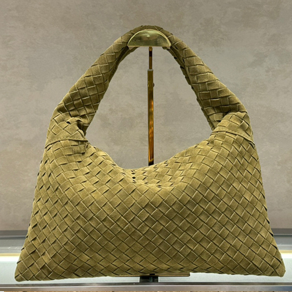 Shoulder Bags Suede tote weave hobo hop shoulder large capacity underarm handbags designer woman bag intrecciato calfskin leather wo