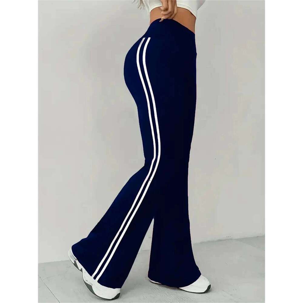 Women's Slim Casual Flare Pants Hight Waist Fashin Micro Pull Trousers 2025 Spring Summen Female Outfit Pant Street Chic Clothes