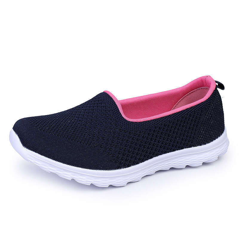 Large size new women's Spring and Autumn casual walking Round toe soft Soft soled mother's Sports Women's shoes