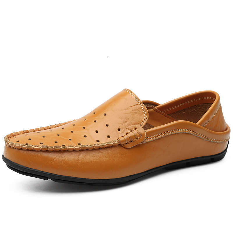 Fashionable fit on one foot, lazy for teenagers, breathable loafers, oversized seasonal trendy bean shoes
