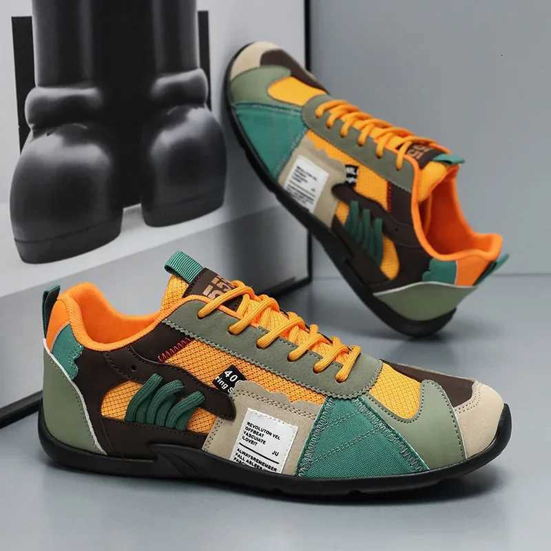 Low-Top Mens Casual Shoes Breathable Sporty Style Summer New Fion Trendy Bean Board Shoes Cfortable Rubber Sole Y251105