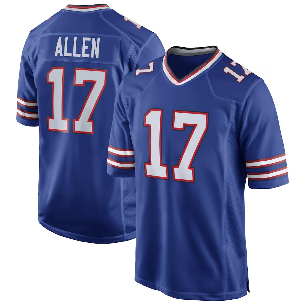 Custom Name And Number Football Jersey Famou Sports Football jerseys with men women youth customized #17 Allen #40 Miller #14 Diggs #58 Milano