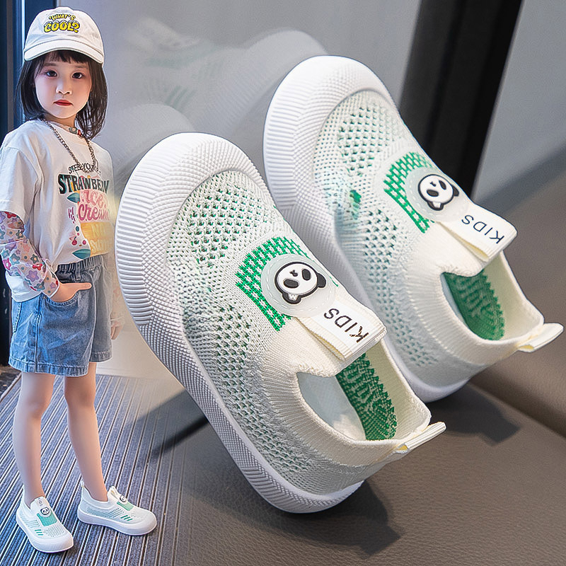 Luminous Shoes Spring New Breathable Soft Bottom Fashion Trendy Shoes Big Boys' Running Shoes Casual Children's Shoes