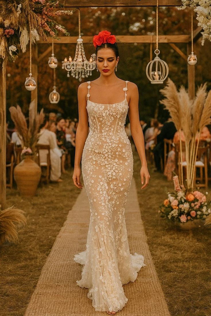 Mermaid Vintage Wedding Dress 2025 Off Shoulder Vestido De Novia Lace Appliques Wedding Bridal Gown Robe De Mariee 02