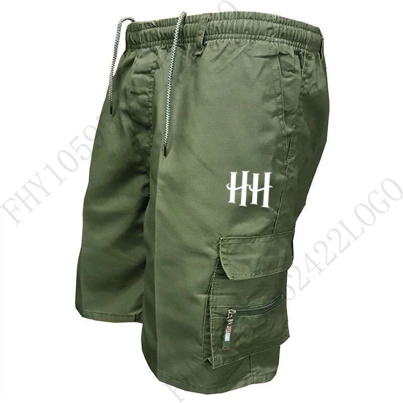 Men's Shorts New Men's Running Daily Casual Camouflage Shorts, Fishing And Fiess Sports Wear Outdoor Hiking Sho