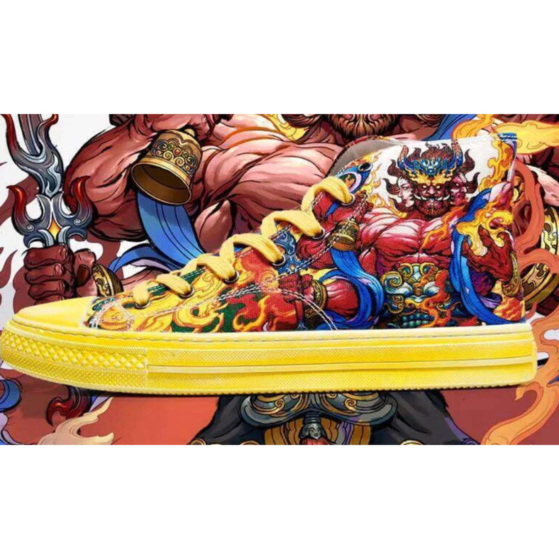 Jifffly Vulcan Men's Shoes Korean Hip Hop Street Style Chinese National Trend Niche Design Dance Trendy Comfortable Sneakers