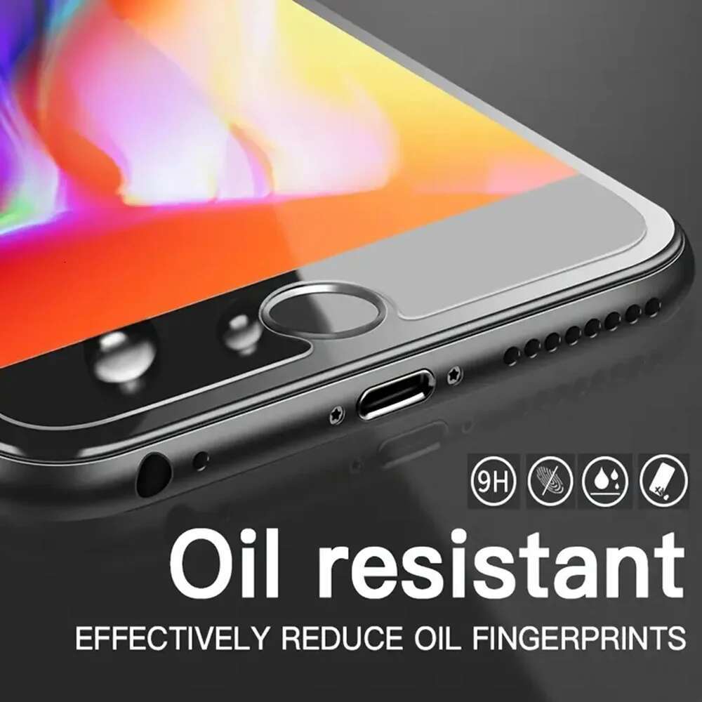3Pcs Screen Protector For iPhone 7 8 6 6S Plus SE 2020 2022 Tempered Glass
