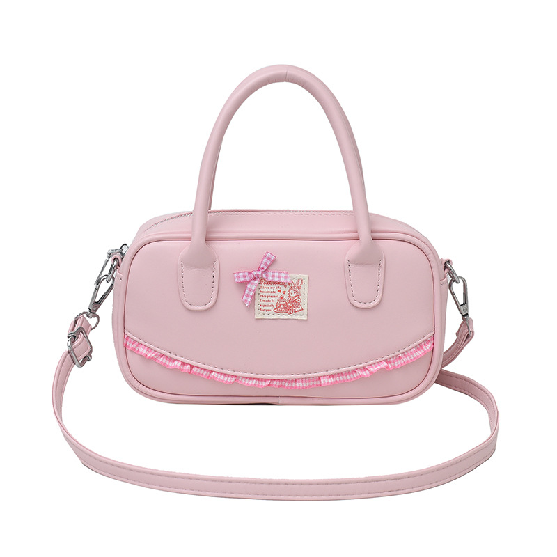 Free shipping hand bowling bag women's new spring fashion shoulder tote 2025