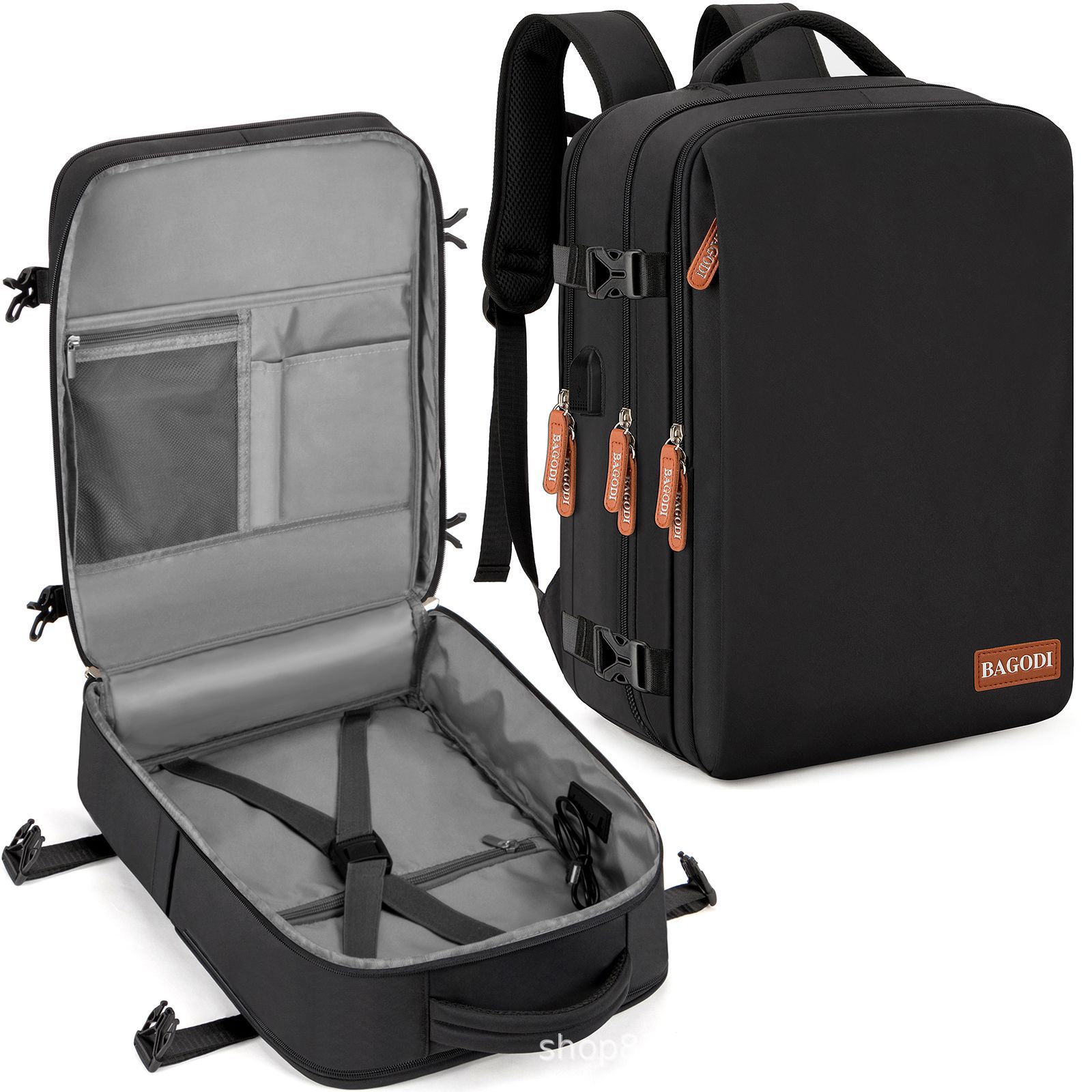 designer Free shipping Women's large capacity travel backpack Male college student schoolbag Fashion trend computer duffel bag 2025