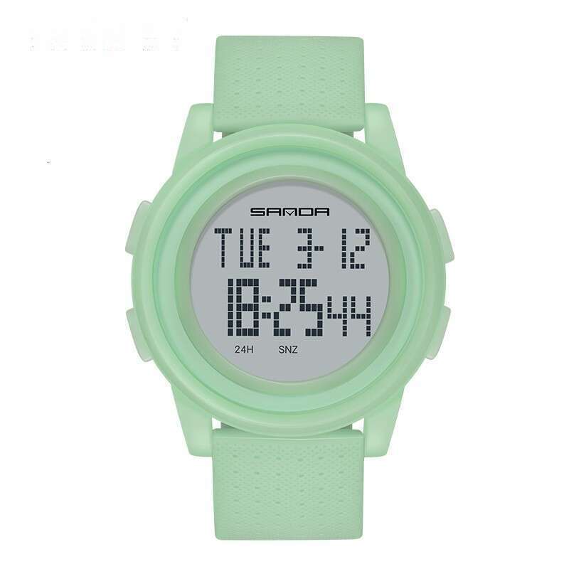 DHwatches SANDA Electronic for Teenagers Sports LED Korean Creative Fashion Unisex Watch