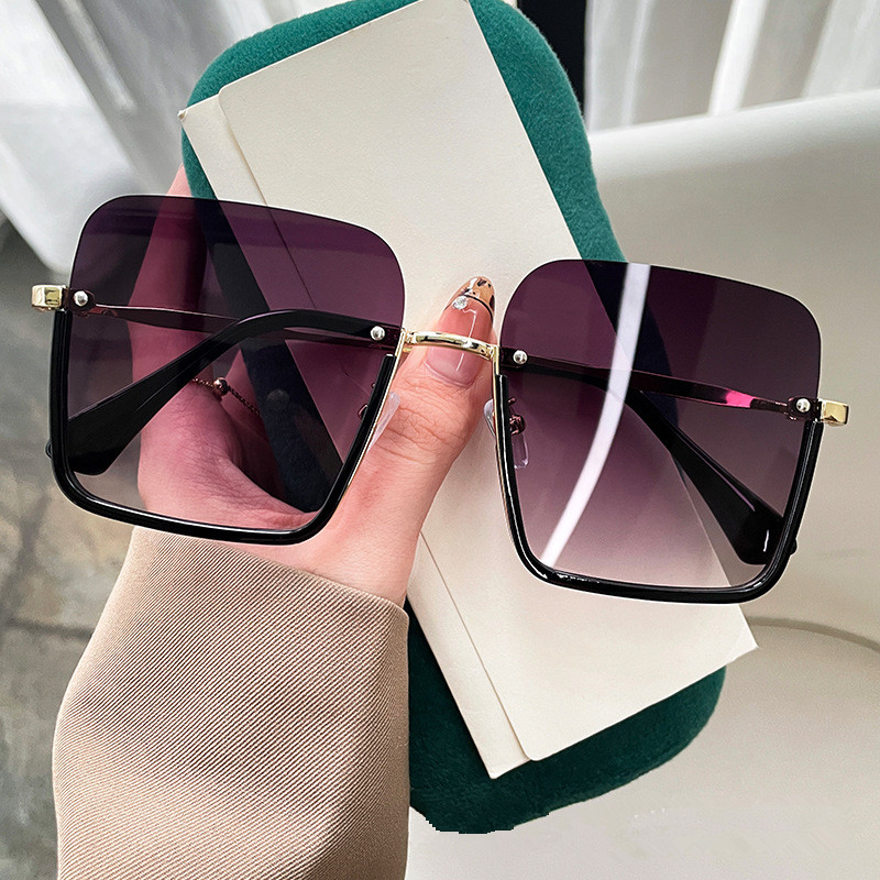 Designer Sunglasses For Women Oversized Sunglasses Fashion Classic Polarized Sunglasses Luxury Goggle Pilot Alloy Frame UV400 Eyewear KP139