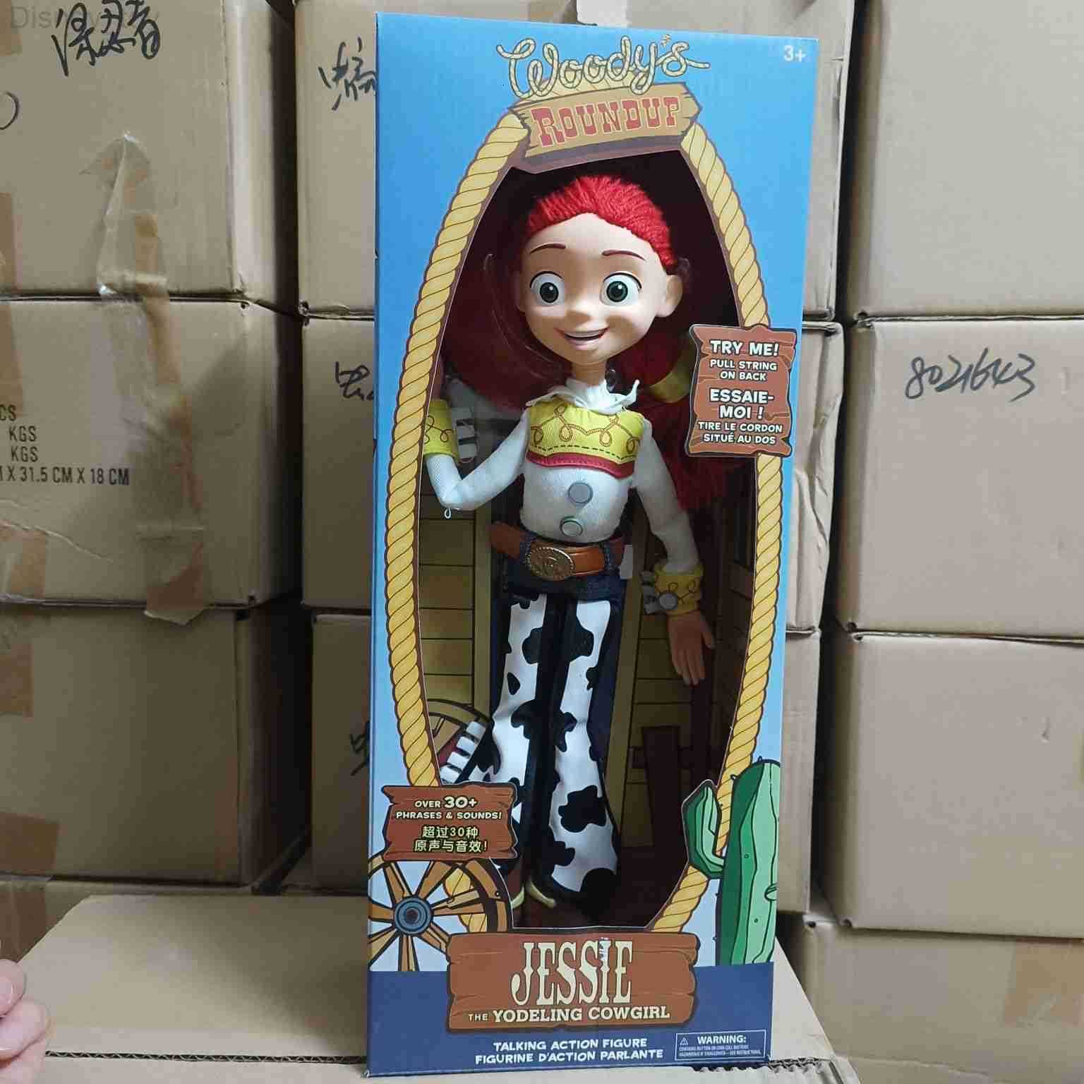 Disney Toy Story 4 Woody Sheriff Buzz Lightyear Tinkerbell Female Hug Dragon Sound Doll Cowboy Plush Toy H251105