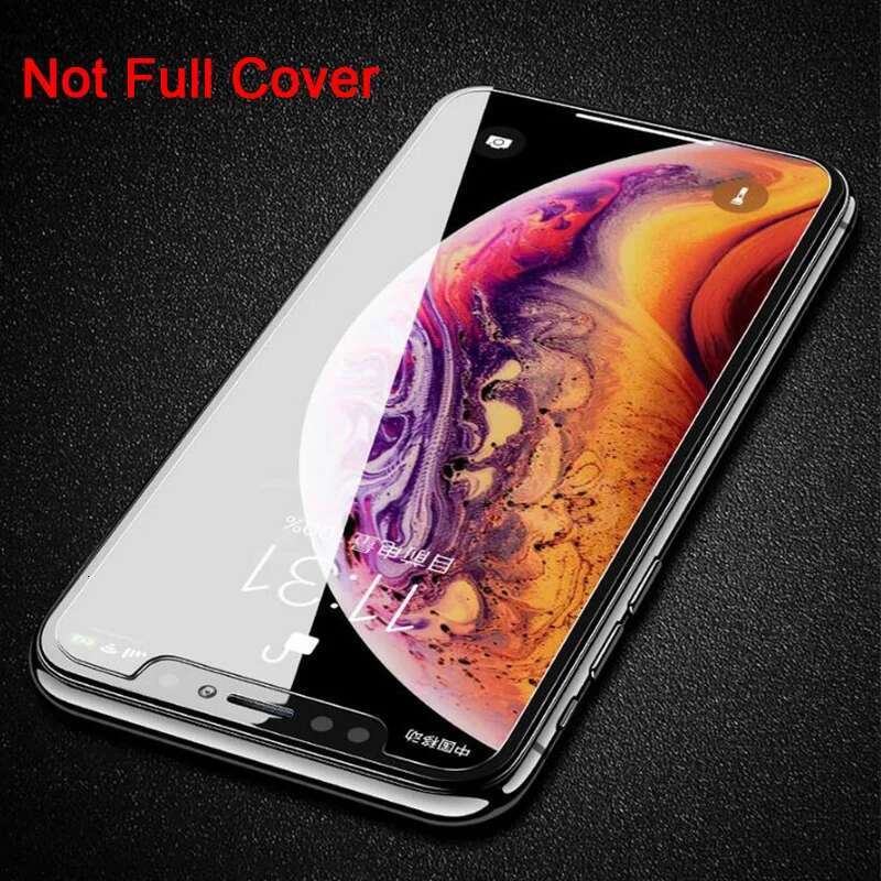 9H Protective for IPhone 11 Pro 2019 X XR XS MAX 7 8 6 S 6S Plus 5 5S 5C SE 4 4S Tempered Glass Screen Protector Film