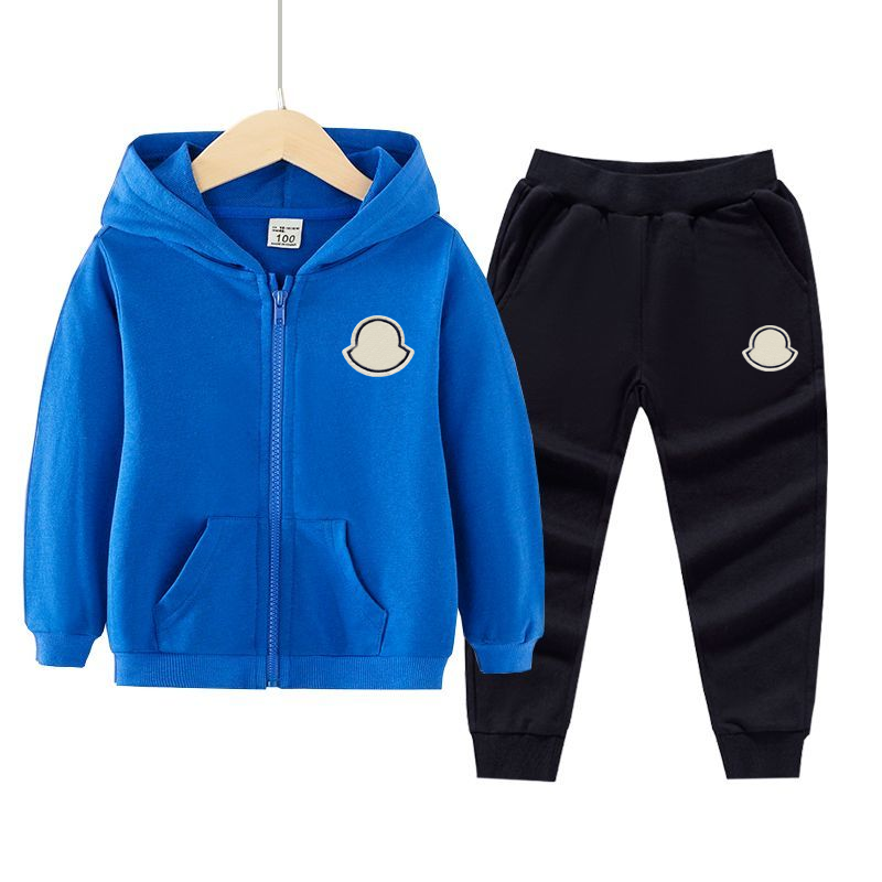 Designer Children Hoodies Fashion Cotton Hoodie Pants Set Babies Autumn Sports Suits Girls Casual Hooded Outfits Tracksuits Kids Clothing Sets