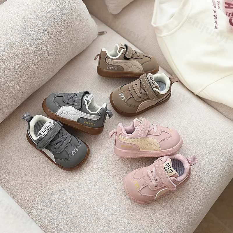 Baby Toddler Casual Sneakers 2025 Autumn Girls Boys Sports Shoes Soft Sole Fashion Kids Casual Shoes Children Retro Walking ShoeT251105