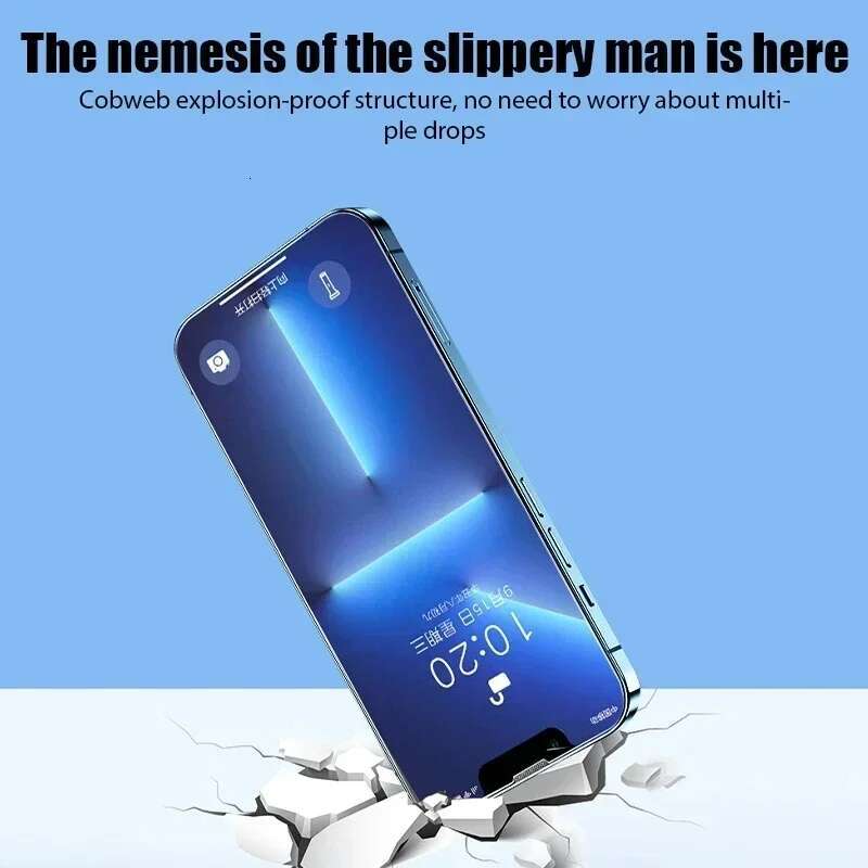 4Pcs Matte Tempered Glass 14 12 11 15 Pro Max 7 8 16 Plus Frosted Screen Protector For iPhone 13 Mini X XR XS MAX