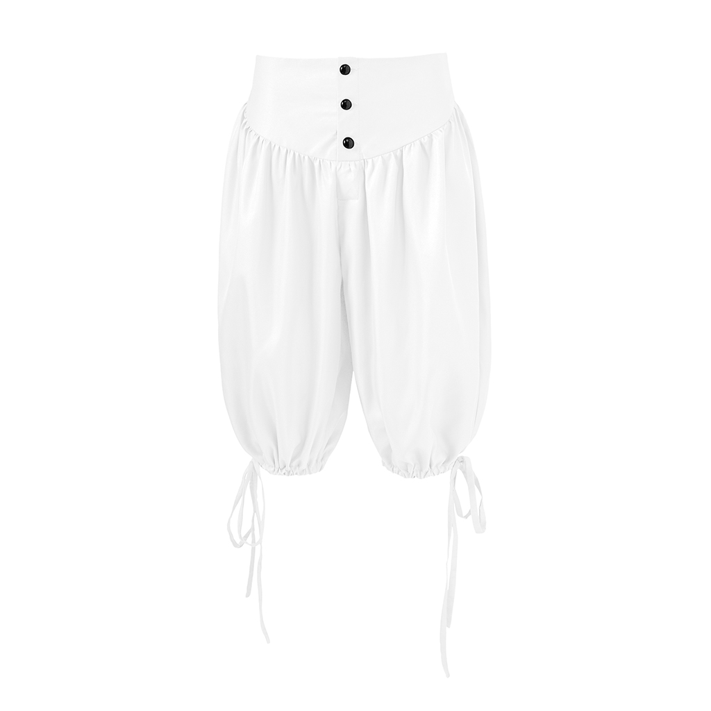 Medieval Renaissance Pants Vintage Pirate High-Waisted Stage Performance Bell-Bottom Pants Men's Pirate Pants WGPS235337