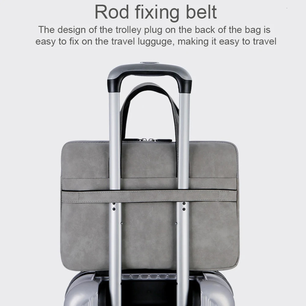 Laptop Bag 13 14 15 156 inch Handbag Women Notebook Bag For Air Pro 16 Case Asus PU Leather Computer Bag251105