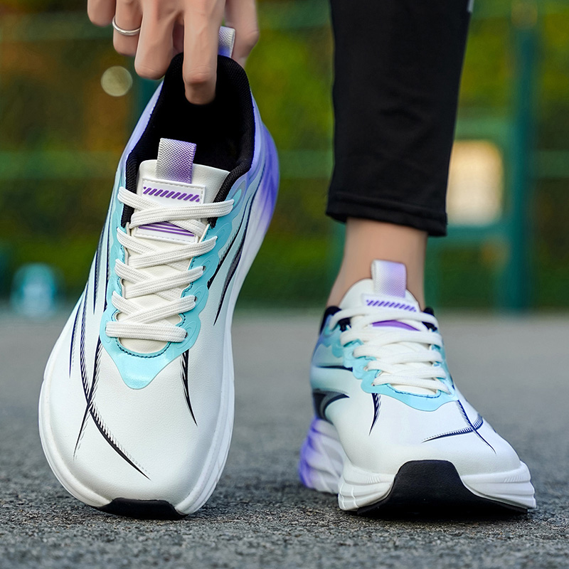 men's oversize sports casual shoes black style spring autumn trendy lightweight wear-resistant breathable wider toe gym sneakers