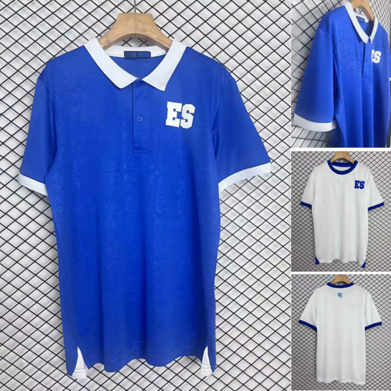 25 26 El Salvador Soccer Jerseys 2025 2026 HOME blue away nation team Football shirt camesita de futol maillots foot