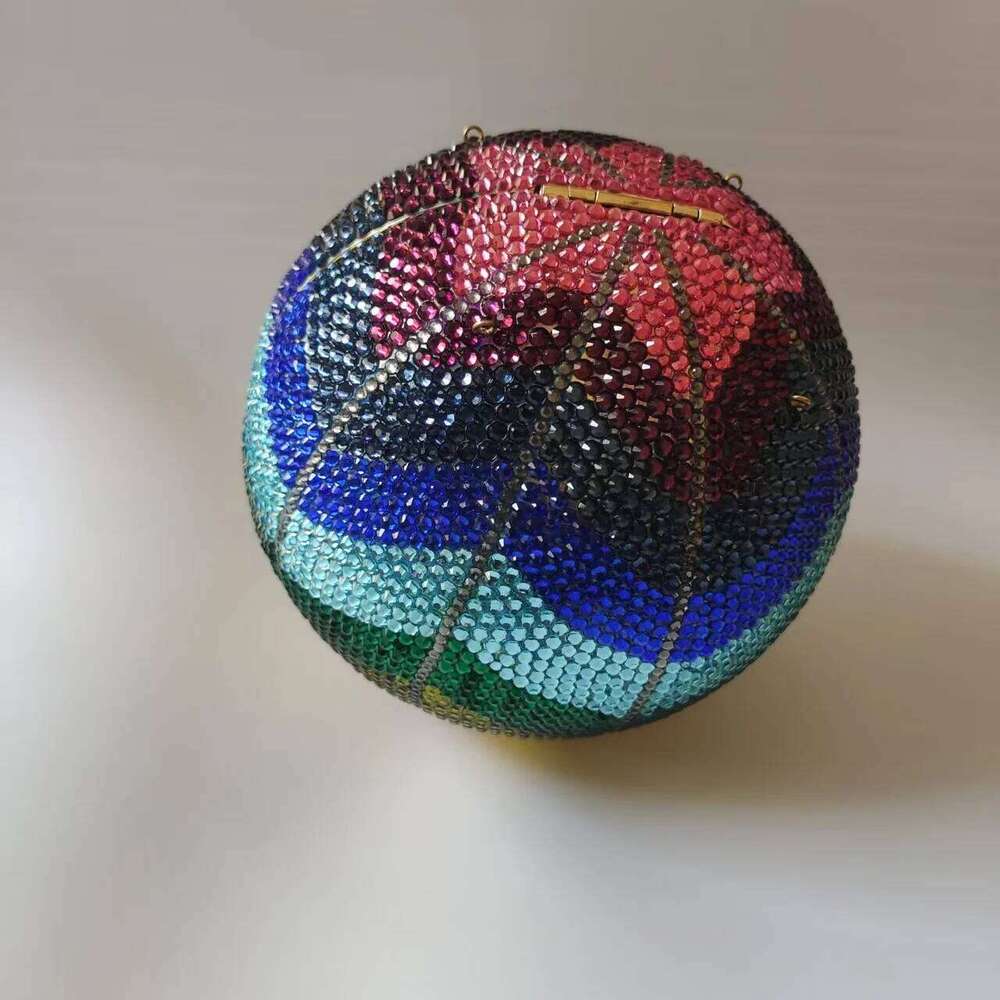 Designer Bags XIYUAN Hot-Air Balloon Evening Bags Women Branded Wedding Bridal Handbag Gold Rhinestone Clutches Crystal Party Purses Hot Selling