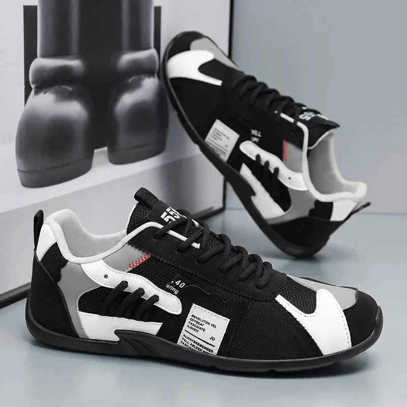 Low-Top Mens Casual Shoes Breathable Sporty Style Summer New Fion Trendy Bean Board Shoes Cfortable Rubber Sole Y251105
