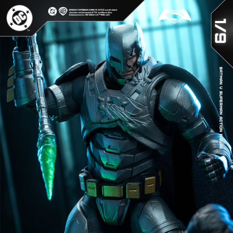 New Fondjoy Batman VS Superman 1:9 Scale Action Figure Set Two-Piece Set DC Comics Movie Authentic Interchangeable Heads Boys Festival Gifts