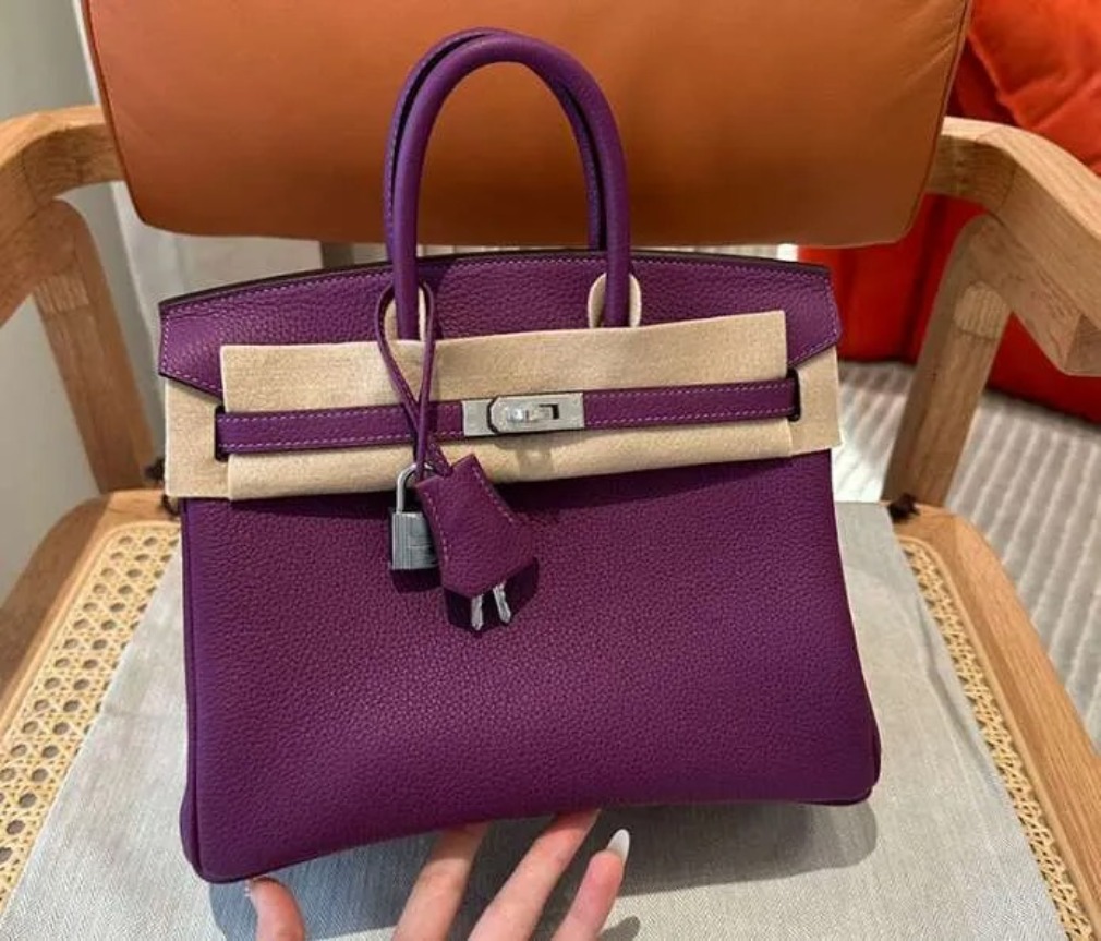 ACE leather ladies' fashionable backpack - designer style - brown bag - 25 cm x 30 cm x 35 cm - truly handmade - with a lock - equipped with a zipper and pockets