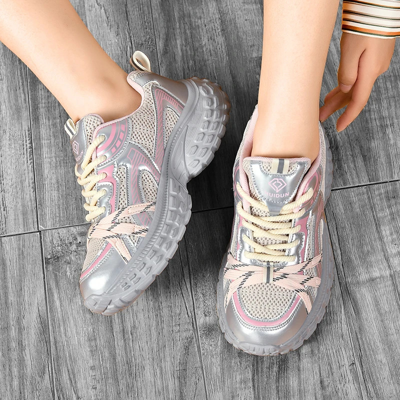 Women tennis work safety Shoes Comfor security shoes woman steel toe Sneakers Lightweigh Breathable Non-Slip summer work boots 251104