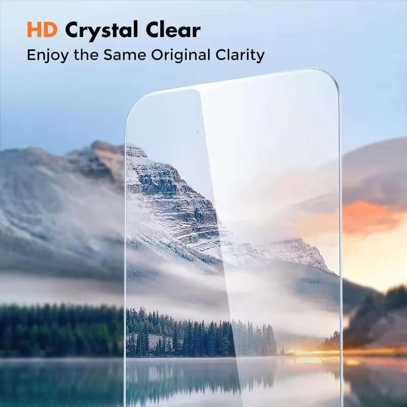 5PCS Tempered 16 Plus 16E Screen Protector For iPhone 15 11 14 Pro Max 12 13 Mini XS XR 8 7 Glass